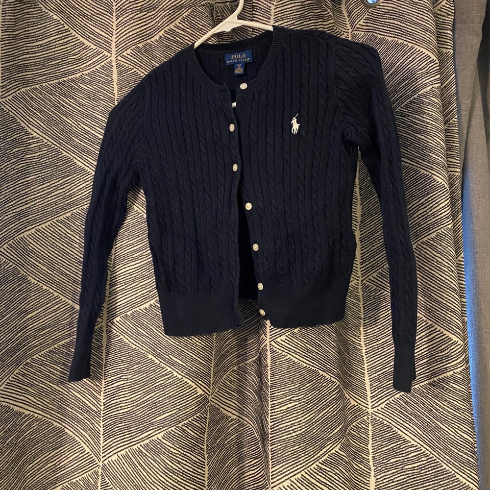 Polo cardigan